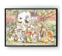 Generic Poster d'une impression Beatrix Potter, Peter Rabbit, Beatrix Potter, art pour enfants, décoration de chambre d'enfant (4) (A4 21 x 29,7 cm)