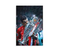 Generic - Poster - Impression d'art - Poster de football Cristiano Ronaldo (32) - Décoration d'intérieur - Réaliste - 40 x 60 cm - Pour salon, chambre, salle à manger, cuisine, bain