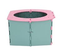 Generic Pot Pratique pour Tout-petits pour les Voyages et le Camping, Toilettes Pliables pour bébé pour la Conduite Longue Distance, Matériau PP (Vert Rose)