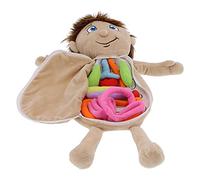 Generic Poupée d'apprentissage de L'anatomie du Corps Humain avec Organes Amovibles, Jouet éducatif en Peluche Douce pour Enfants de 3 Ans et Plus, Aide Pédagogique (garçon d'organe Humain)