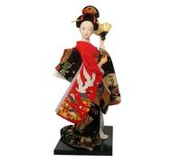 Generic Poupées Geisha japonaises ethniques, poupée Geisha asiatique, statuette de dame pour décoration de table, c