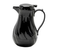 Generic pour Le Café, Les Boissons Chaudes et Froides, Cafetière avec Poignée, Récipient Isotherme, Idéal Au Lit, Noir, 42 Oz