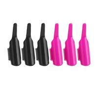 Generic Poussoir de Couture Réglable Contrôleur de Fil Sûr et Précis pour Toutes les Stations de Couture Noir Violet pour Débutants et Professionnels Plastique 6 Pièces