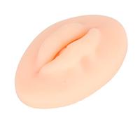 Generic Pratique des Lèvres en Silicone avec Mise à Niveau de la Forme des Dents, Proche de la Peau Humaine, Outil de Formation au Tatouage des Lèvres pour les Brodeurs Débutants, Matériau en