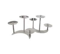 Generic Présentoir En Acrylique sur Socle, Vitrine Ronde Polyvalente pour Bibelots