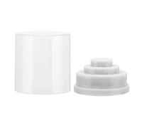 Generic Présentoir Transparent pour Forets à Ongles, Organisateur Efficace avec 48 Emplacements pour Garder les Outils à Ongles Bien Rangés, Idéal pour les Manucures (WHITE)