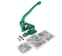 Generic Presse à Main Machine à œillets Robuste et Durable avec 3 Matrices et 1500 œillets pour Couturières et Travaux Manuels Outil en Acier de Haute Précision