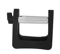 Generic Presse-tube Robuste pour Dentifrice et Après-shampoing en Alliage D'aluminium et Plastique Noir, Fonctionnement Simple pour Salle de Bain ou Salon de Coiffure