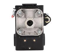 Generic Pressostat de Compresseur D'air Interrupteur de Commande Efficace à 4 Ports avec Installation Facile pour Petits Compresseurs D'air Matériau ABS