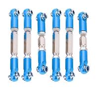 Generic Prime-Aluminium -Tensch Lock Fall Connection Fall Connexion pour Senton 1/10 RC Auto, Links Light et Réglables, Installation Simple pour Les Amateurs de Voitures à Distance (Blue)