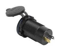 Generic Prise de Chargeur de Voiture 12V, Charge Rapide, étanche, USB C PD3.0 QC3.0, Adaptateur pour Moto, Camping-Car, Bateau, Matériau ABS