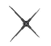 Generic Projecteur de publicité Vidéo Holographique avec Résolution 640P, Ventilateur d'hologramme 3D pour Hôtel Attirant l'attention, Prend en Charge les Appareils (Prise UE)