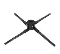 Generic Projecteur Holographique avec Ventilateur, G52, Diamètre 52 Cm, 100-240 V, Ventilateur Hologramme 3D avec 552 Perles de Lampe LED pour Magasin d'affaires (Prise UE)