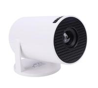 Generic Projecteur Vidéo de Cinéma Maison, Projecteur WiFi Rotatif à 240 ° avec Plusieurs Ports, Projecteur Portable à Faible Bruit pour Intérieur et Extérieur