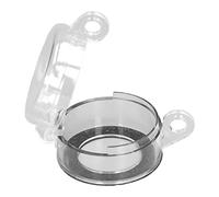 Generic Protecteur de Bouton Poussoir BS-02 30mm, pour Bouton de Commande D'alimentation électrique, Couvercle de Protection Transparent, 1 X Protecteur de Commutateur