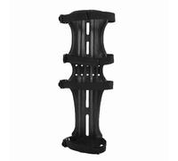 Generic Protecteur de Bras de Tir à l'arc Réglable pour la Pratique de la Chasse, en Cuir de Vache Artificiel, Protecteur de Bras Doux et Respirant pour Les Débutants