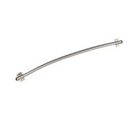 Generic Protecteur de Câble de Porte en Acier Inoxydable de qualité Supérieure, pour Contrôle D'accès, Conception à Col de Cygne Flexible pour Lignes Réseau, 17,7 Pouces