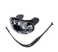 Generic Protecteur de Dents TPR Résistant aux Chocs pour la Boxe de Football de Rugby, Protège-dents à Ajustement instantané pour le Sport (En forme de squelette)