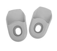 Generic Protecteur de Manivelle de Vélo en Silicone Solide et Polyvalent - Accessoire Pratique pour Une Bonne Protection - pour la Plupart des Manivelles de Vélo de Route (Grey)