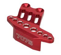 Generic Protecteur de Panneau de Protection de Chaîne de Moto en Alliage D'aluminium pour Vélo électrique LOSI 1/4 Promoto MX, Conception Durable et élégante, Installation Facile (Rouge)