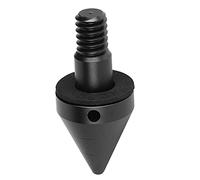 Generic Protecteur de Pointe de Pare-Chocs, Accessoire Anti-Collision Efficace pour adapté pour Smart Aluminium coloré 1 unité (Black)