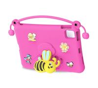 Generic Protecteur de Tablette avec Support - Étui de Protection EVA Résistant aux Chocs et Lavable - Idéal pour L'apprentissage et Le Divertissement - Compatible avec Pro 11/Air 4 5 6 7 (Rosé)