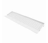 Generic Protecteur D'évier de Cuisine, Tapis Anti-éclaboussures en Silicone, Protection de Comptoir Extensible, Bords D'évier épaissis pour éviers de Salle de Bain, 20x4 Pouces (WHITE)