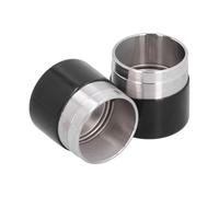 Generic Protecteurs Universels de Copain de Roulement de 1,98 Pouces, Lubrificateurs en Acier Inoxydable pour Remorques de Bateaux, Empêchent L'entrée D'eau et de Poussière, 2 Pièces