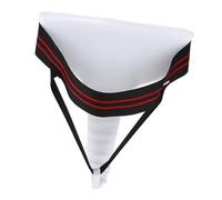 Generic Protège-aine de Taekwondo pour Femmes, Cuir PU de Haute qualité, Conception Ergonomique, Protection D'entrejambe pour L'entraînement des Arts Martiaux, Boxe, karaté, Sanda (S)