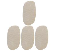 Generic Protège-cordes en Cuir de Mouton pour Violon et Alto, 4 Pièces, Coussinets pour Chevalet, Accessoires Professionnels pour Instruments à Cordes, Résistants à L’usure et Adaptés