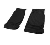 Generic Protège-Tibias de Football, Manches de Compression Respirantes à Séchage Rapide avec Coussin Beehive EVA amélioré pour Le Football, Le Basket-Ball, Le Ski, la Course à Pied, Le (Black)