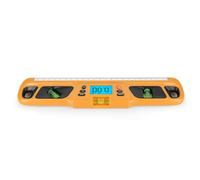 Generic ProTractor, Digital Angle Finder Ruler de Niveau en Acier Inoxydable HW-200 Règle d'Angle de Niveau Numérique Protracteur Numérique (YELLOW)