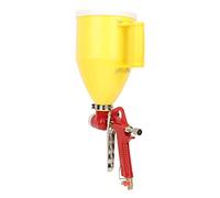 Generic Pulporteur de Texture de Pistolet à Trémies, 3L 1/4in Plastique en Plastique Pistolet à Air Drywall Peinture de la Cloison Texture de Cloison Murale Peinture Murale Pulvérisateur 4/6 / 8 Mm