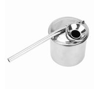 Generic Pulvérisateur de Peinture de Poterie en Acier Inoxydable pour Pots de Glaçage par Pulvérisation, Outil D'atomiseur en Métal pour émaux et Oxydes dans les œuvres en Argile, Idéal pour les