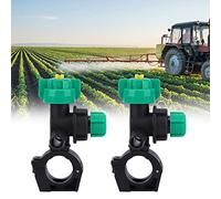 Generic Pulvérisation de Buse pour la Plante Practical Fan en Forme de Zone Spray, Interrupteur de Bouton Pratique pour L', Se Connecte avec du Fil Externe pour Tube en Acier et Tuyau d'eau