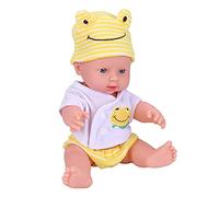 Generic Puppe en Vinyle à Haute Simulation -pup, Poupée Aby pour Enceinte (Grenouille Jaune)