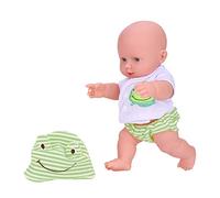 Generic Puppe en Vinyle à Haute Simulation -pup, Poupée Aby pour Enceinte (Style de Grenouille Verte)