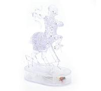 Generic Puzzle en Cristal Constellations avec Lumière LED, Lumière Douce Colorée pour la Décoration de la Maison et du Bureau, pour Les Amateurs de Jeux de Puzzle et Les Enfants, fabriqué en