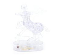 Generic Puzzle en Cristal Constellations avec Lumière LED, Puzzle Tridimensionnel coloré pour la Maison et Le Bureau, Jeu Amusant de Développement du Cerveau pour Les Enfants et Les Adultes, Matière