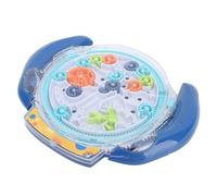 Generic Puzzle Labyrinthe 3D, Jeu de Casse-tête éducatif pour Enfants, Contrôle des Engrenages, motricité Fine, Jouet pour L'entraînement à la Concentration, Puzzle de Boule de Labyrinthe en (Blue)