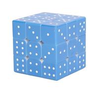 Generic Puzzle Rapide en Braille 3x3 pour Personne Aveugle avec Design en Relief 3D Tension Réglable Idéal pour L'entraînement Cérébral et Le Soulagement du Stress Fabriqué en ABS écologique