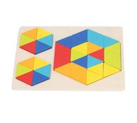 Generic Puzzles en Bois, Blocs de Pensée Logique pour Enfants, Jeu de Résolution de Problèmes, Améliore la Coordination œil-Main, Matériau Durable