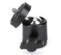 Generic Q29 Mini Rotule en Alliage D'aluminium pour Trépied D'appareil Photo Numérique Petit Léger Durable Noir 1x