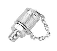 Generic Raccord de Test Hydraulique 63 MPa, Adaptateur de Point de Test de Pression Hydraulique Robuste pour Système - Étanchéité par un Bon Mastic - Résiste à Haute Pression et à une Grande (G1/8)