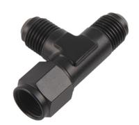 Generic Raccord en T évasé en Aluminium, Connecteur Robuste, Conception Universelle pour Usage Industriel et Automobile, 1 Pièce (JT08AN8)