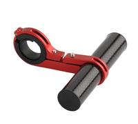 Generic Rallonge de Guidon de Vélo, Espace Supplémentaire en Fibre de Carbone, Alliage D'aluminium pour Support de Téléphone, Support de Compteur de Vitesse, Installation Facile pour les Vélos et