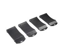 Generic Rampe de Protection pour pneus, rampes de Protection pour pneus, rampes pour Roues, 4 pièces, Robuste, capacité de 60 000 LB, antidérapante,en polypropylène résistant aux UV