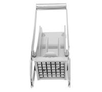 Generic Râpe à Frites Robuste en Acier Inoxydable, copeaux pour Frites Faites Maison, Bandes Uniformes de 4 Pouces, Facile à Nettoyer, Cuisine de Style Restaurant