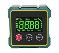 Generic Rapporteur Numérique avec Base Magnétique et Capteur de Haute Précision pour la Construction en Bois, Appareil de Mesure D'angle Portable en ABS pour Mesures Techniques