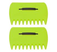 Generic Râteau à Feuilles, Râteau à Main de la Feuille de avec à Main en Plastique 2 Pcs Tombées Grabber Mortes Mortes Griffes pour Pelouse de Jardin